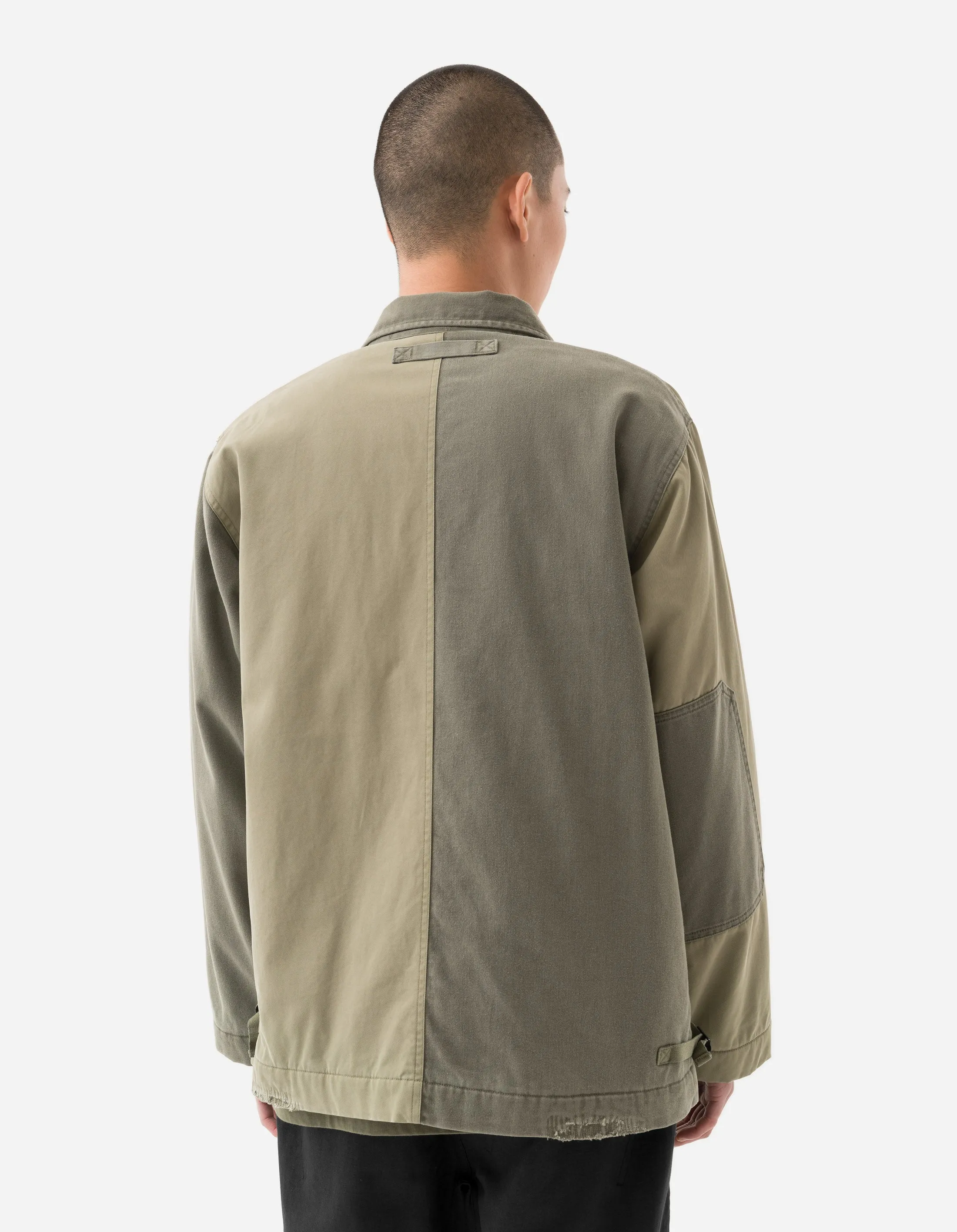 6025 Maha Boro Deck Jacket Olive/Sand