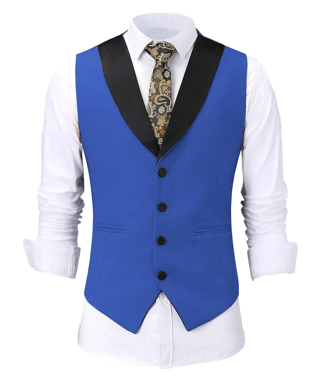 Aidase Casual Men's Beige Vest Jacket Slim Fit Prom Burgundy Tuxedos Blazer Champagne Suits Waistcoat For Wedding Best Man Grooms