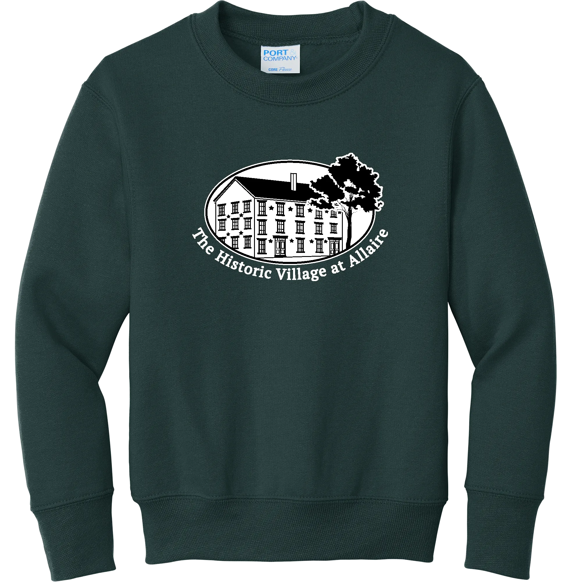 Allaire Village Youth Core Fleece Crewneck Sweatshirt