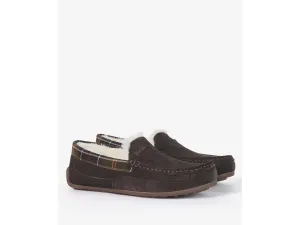 Barbour Martin Slippers In Brown