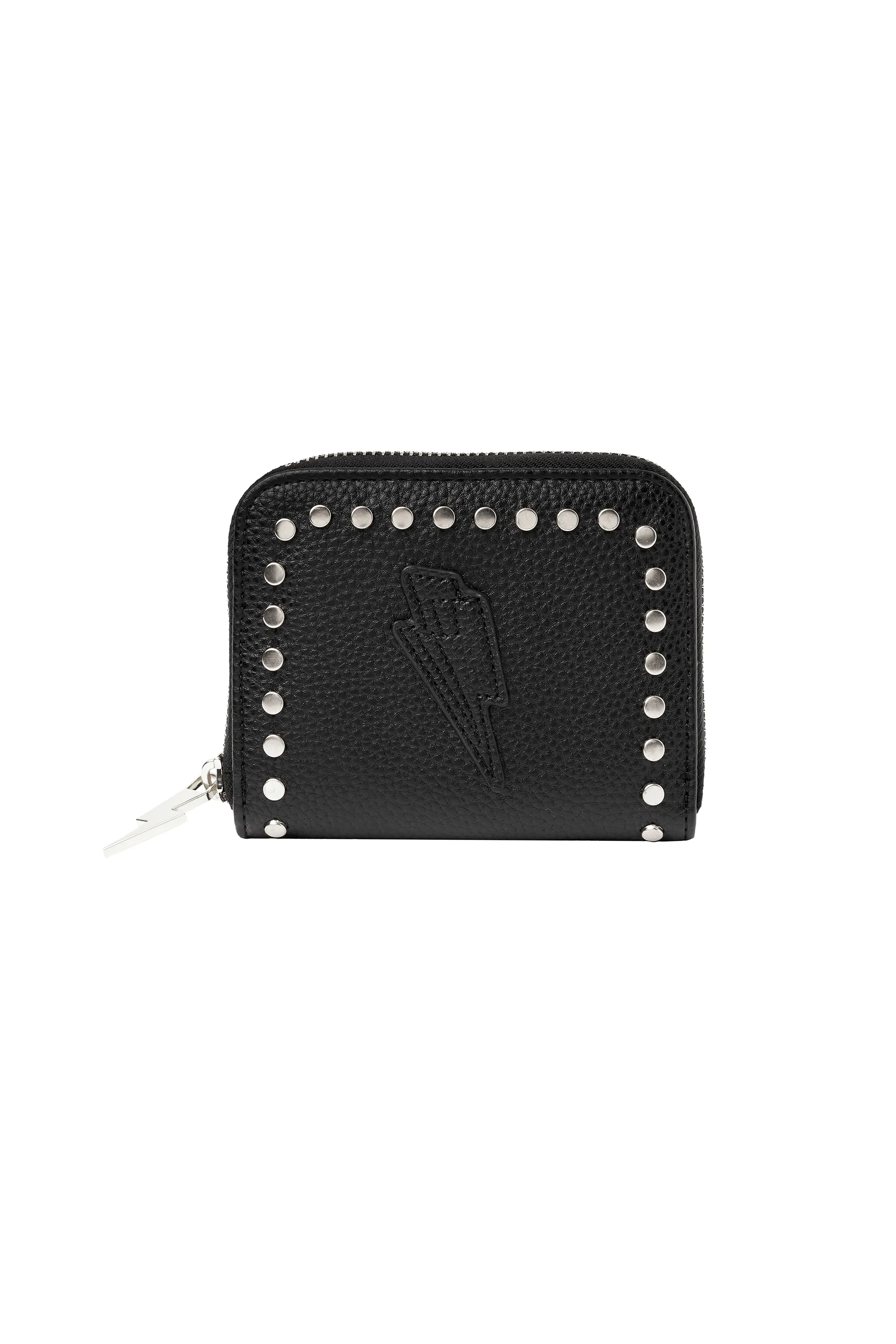 Black with Silver Studded Purse