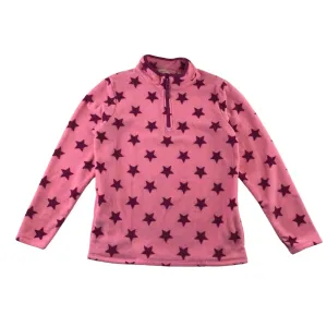 Board Angels fleece 12-13 years pink starry long sleeve pullover