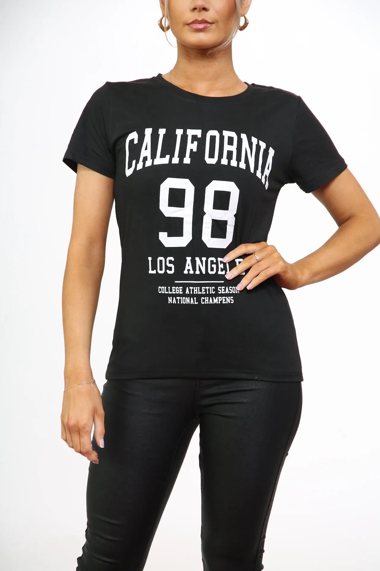 CALIFORNIA Slogan Tee