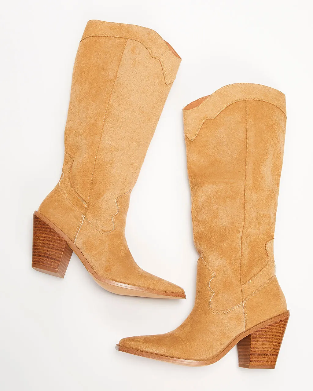 Carlisle Suede Heeled Boots