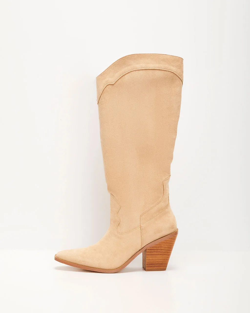 Carlisle Suede Heeled Boots