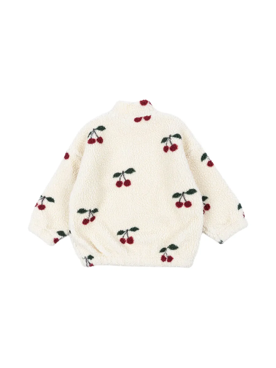 Cherry Teddy Jacket