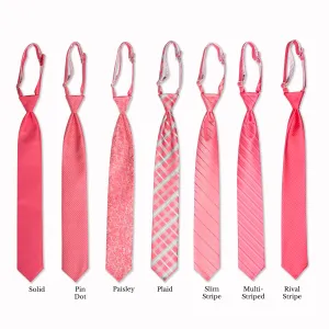 Classic Long Tie - Coral