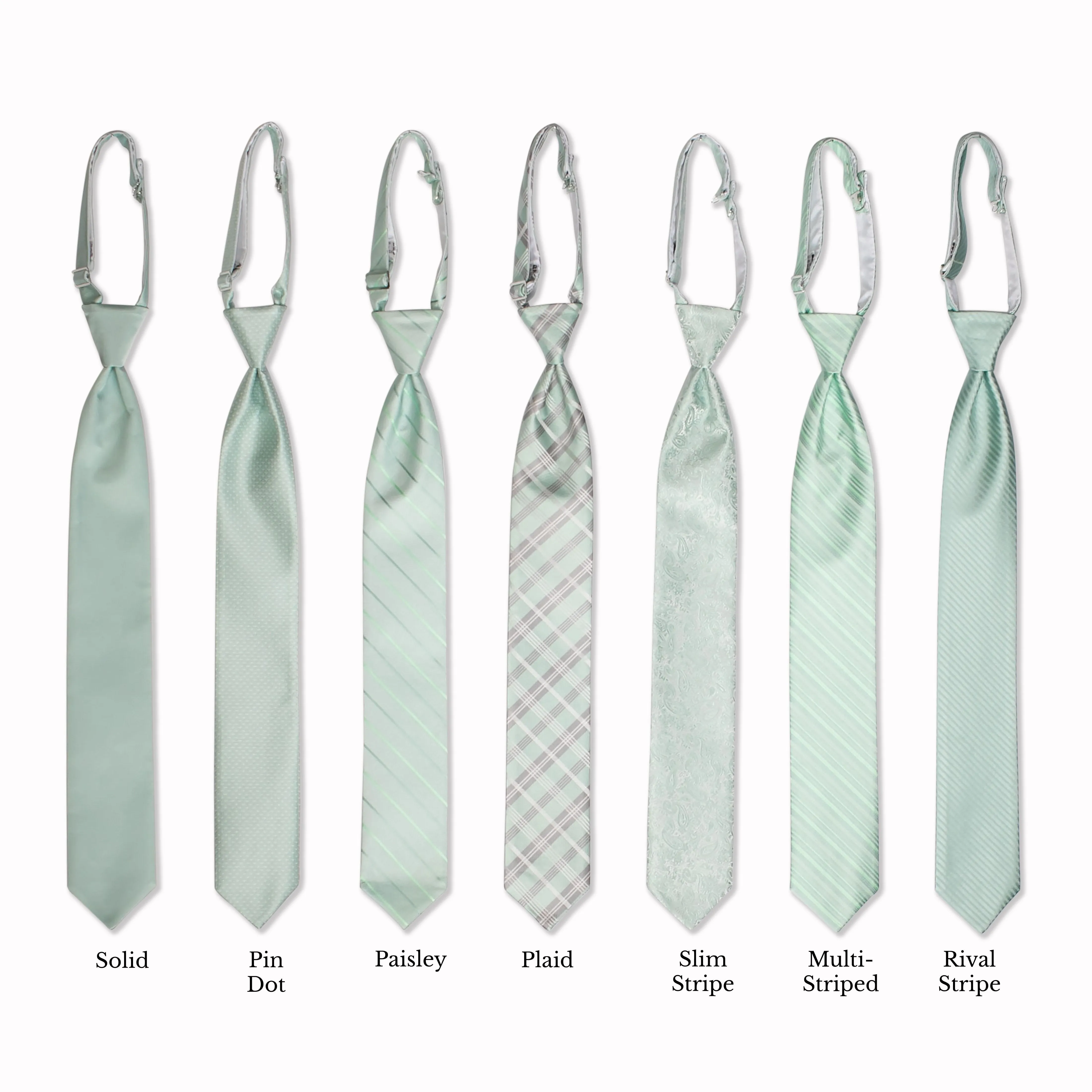 Classic Long Tie - Mist