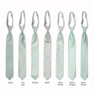 Classic Long Tie - Mist