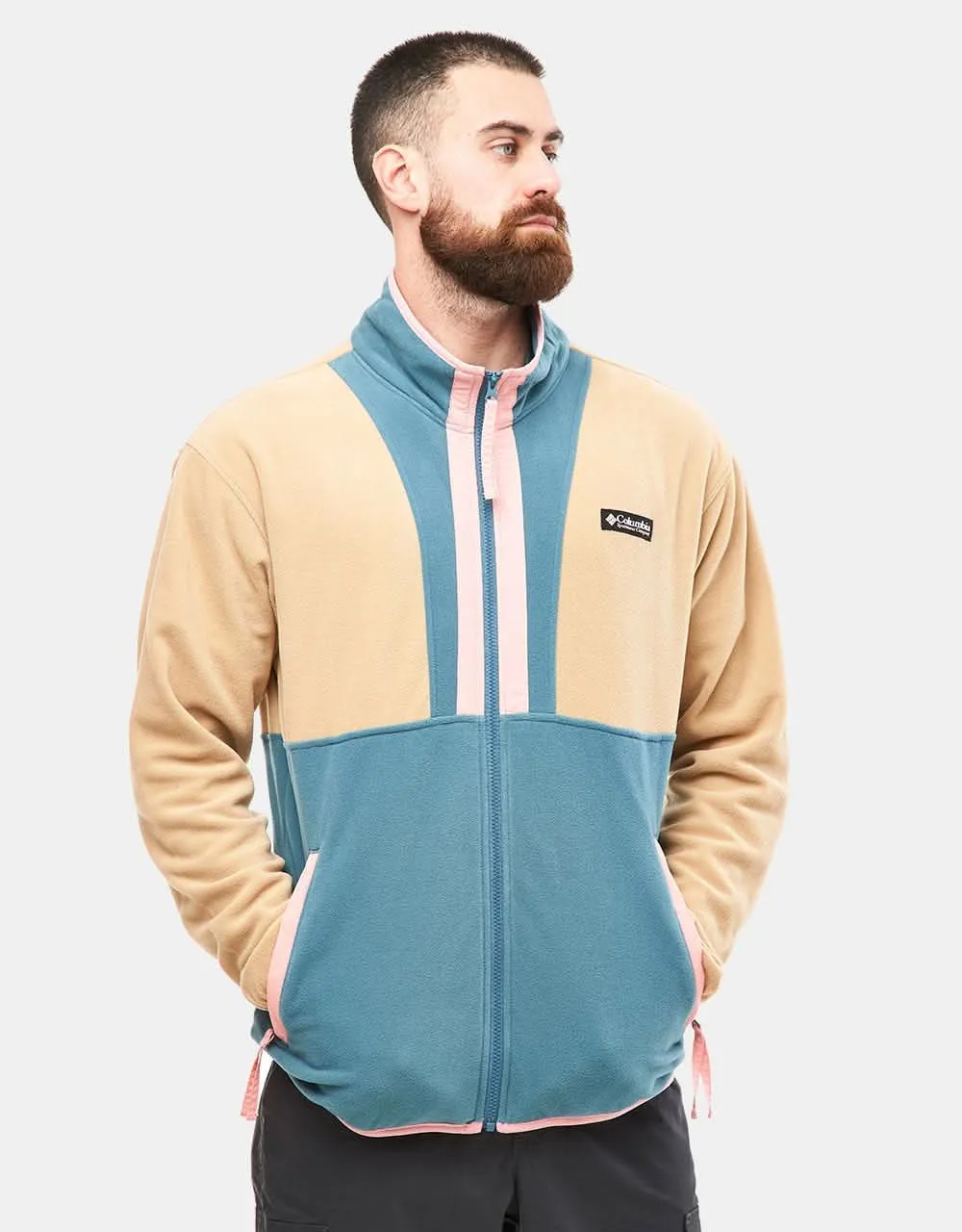 Columbia Back Bowl™ Lightweight Fleece - Canoe/Cloudburst/Salmon Rose