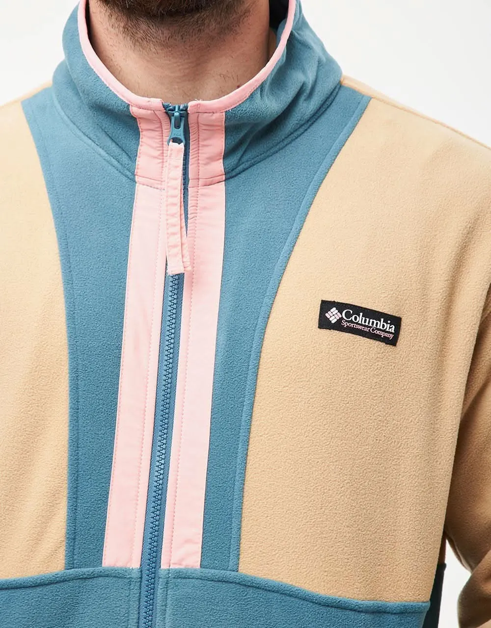 Columbia Back Bowl™ Lightweight Fleece - Canoe/Cloudburst/Salmon Rose