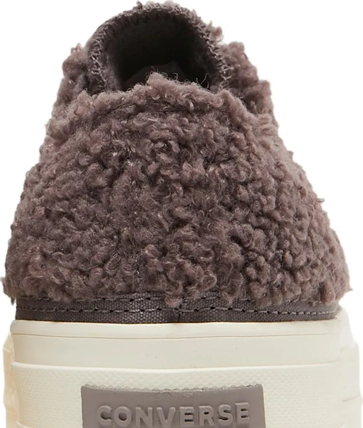 Converse Wmns Chuck Taylor All Star Platform Low Cozy Sherpa Sneakers - Violet Ore, purple