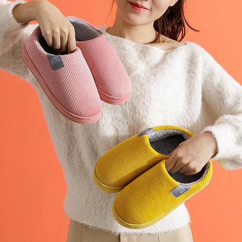 Cozy House Shoes Fuzzy Fluffy Bedroom Slippers Women Winter Warm Shoes