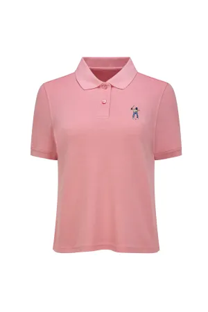 Dianthis Pink Women's Classic Pique Polo