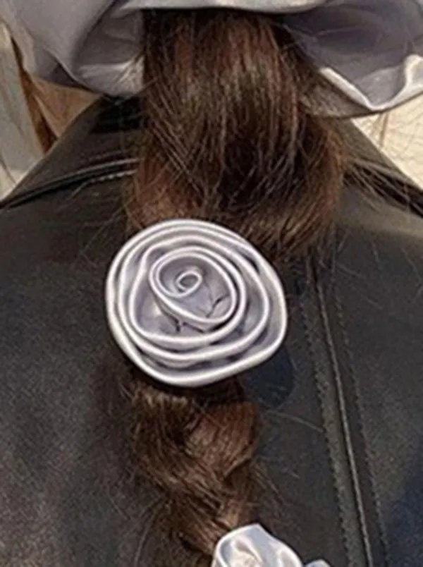 Elasticity Flower Shape Ponytailholder Hairtie Hairbobble Hair Accessories