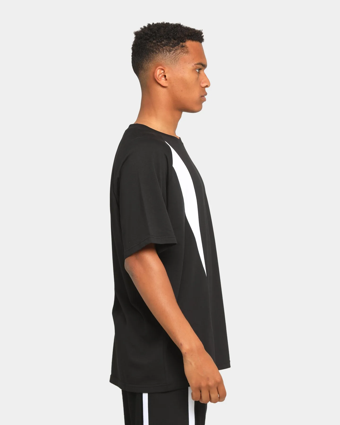 Elevn Clothing Co. Manifest Raglan Short Sleeve T-Shirt Black