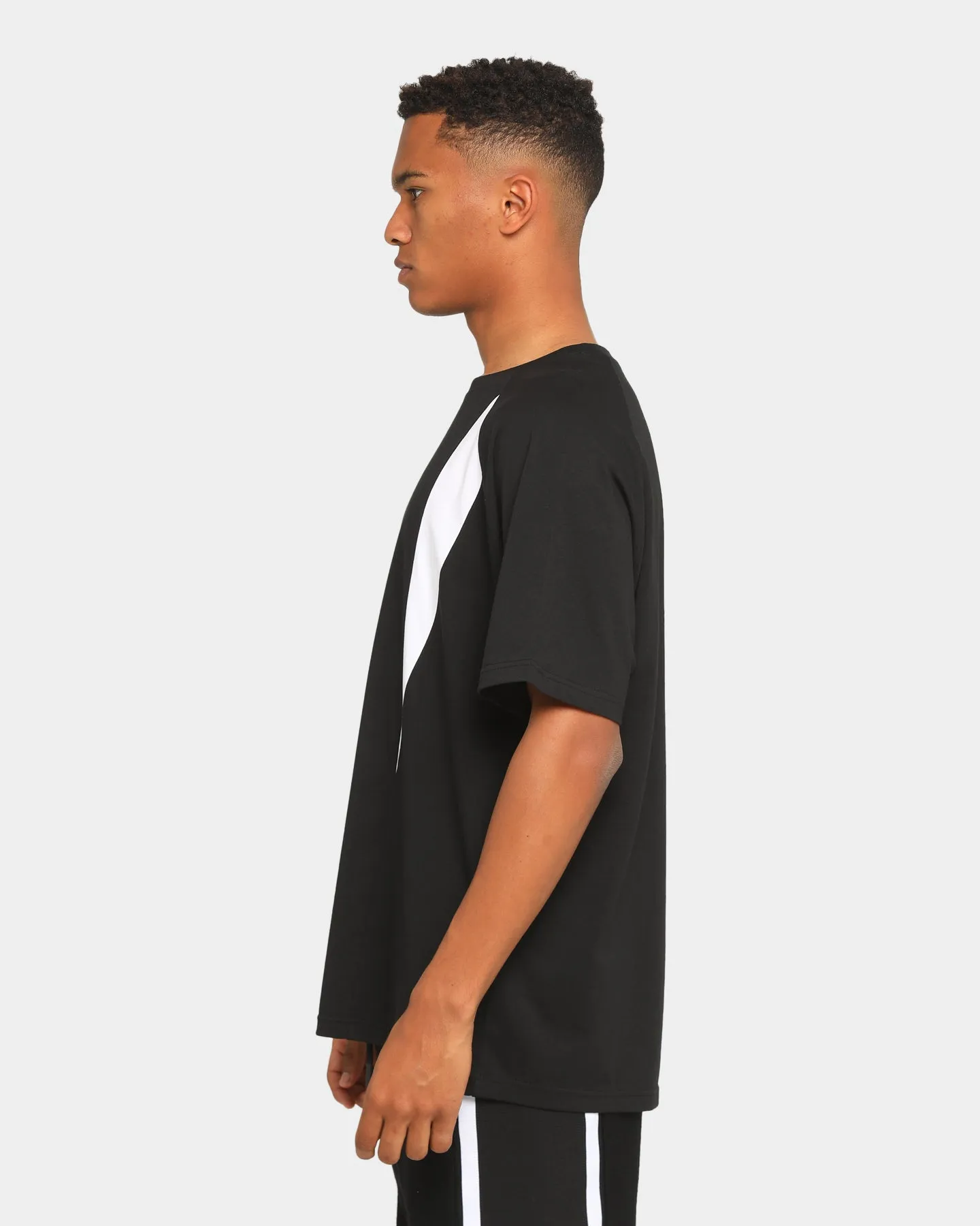 Elevn Clothing Co. Manifest Raglan Short Sleeve T-Shirt Black