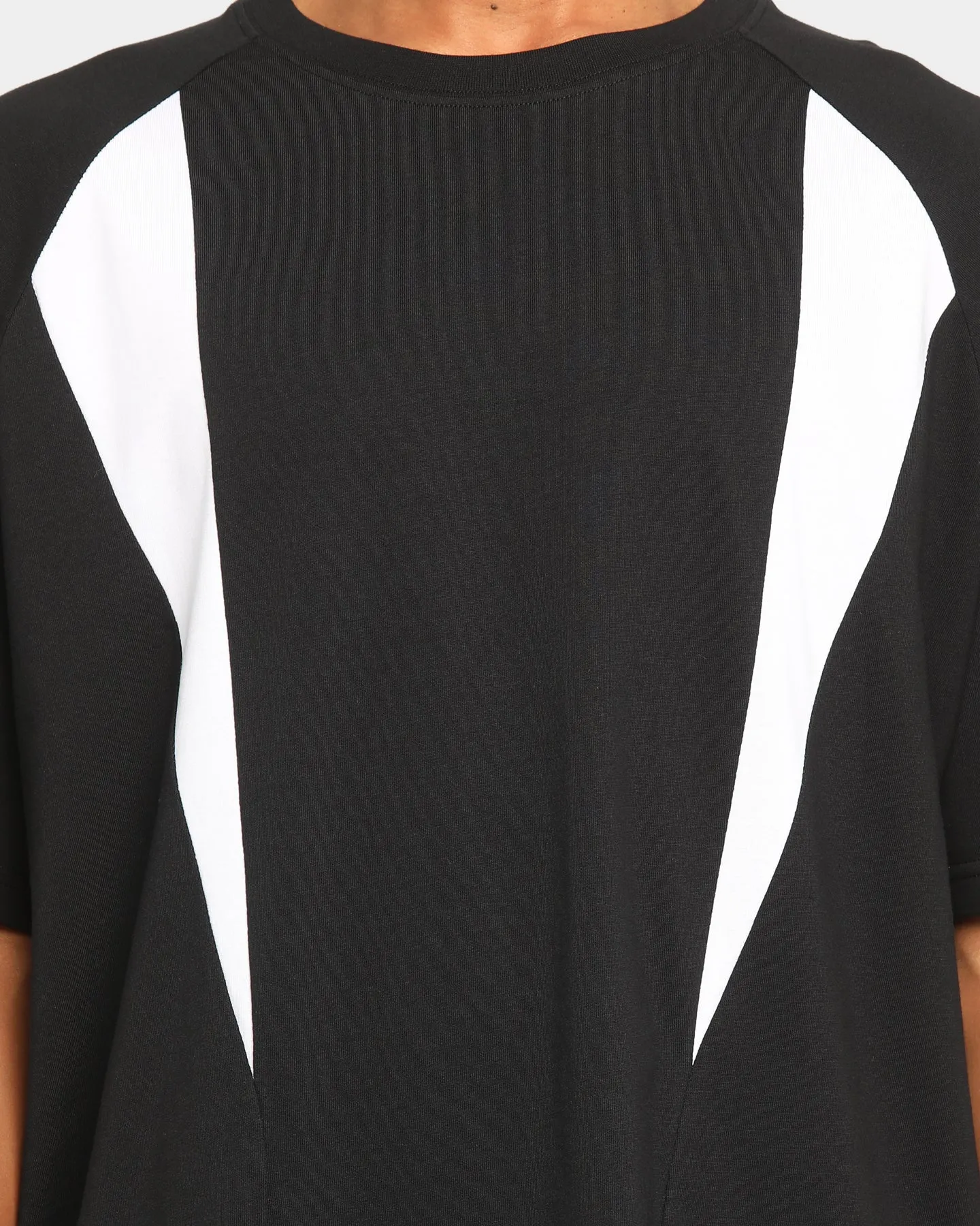 Elevn Clothing Co. Manifest Raglan Short Sleeve T-Shirt Black