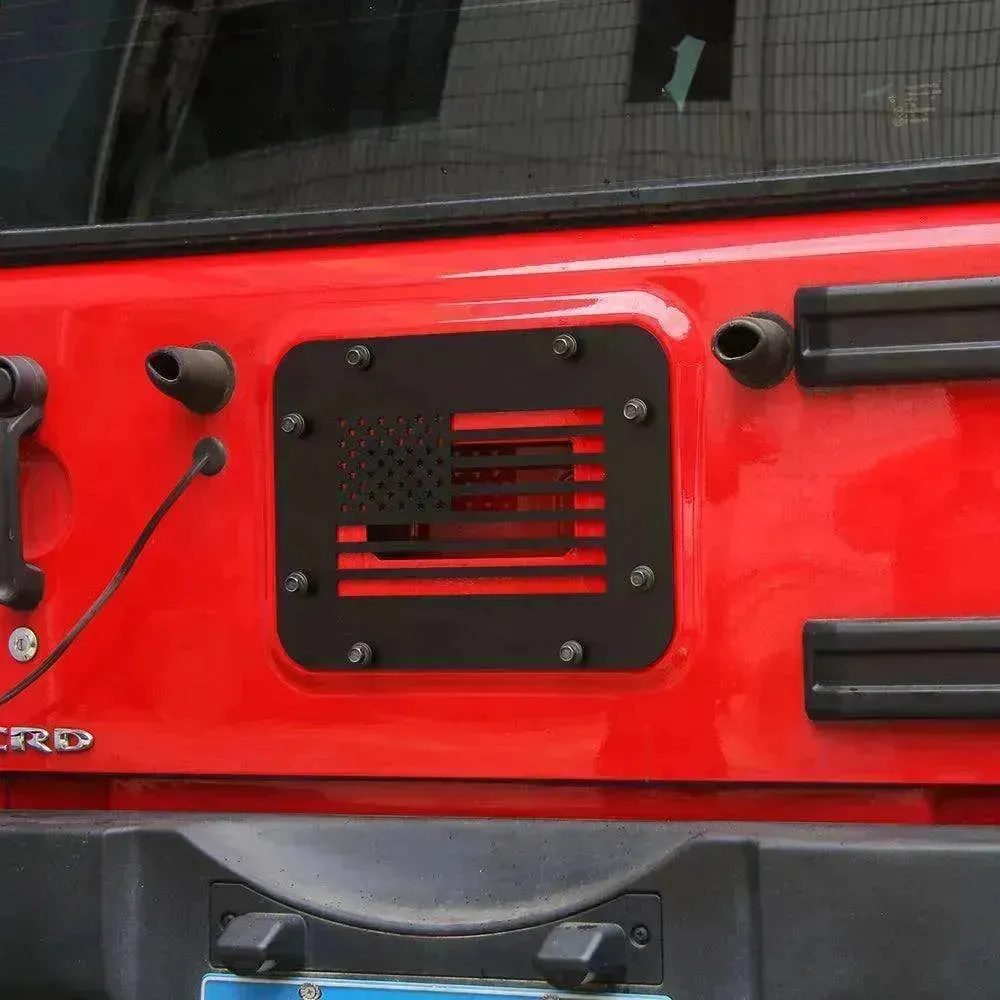 Five-Star Tailgate Vent Cover Plate Wrangler Modified Accessories