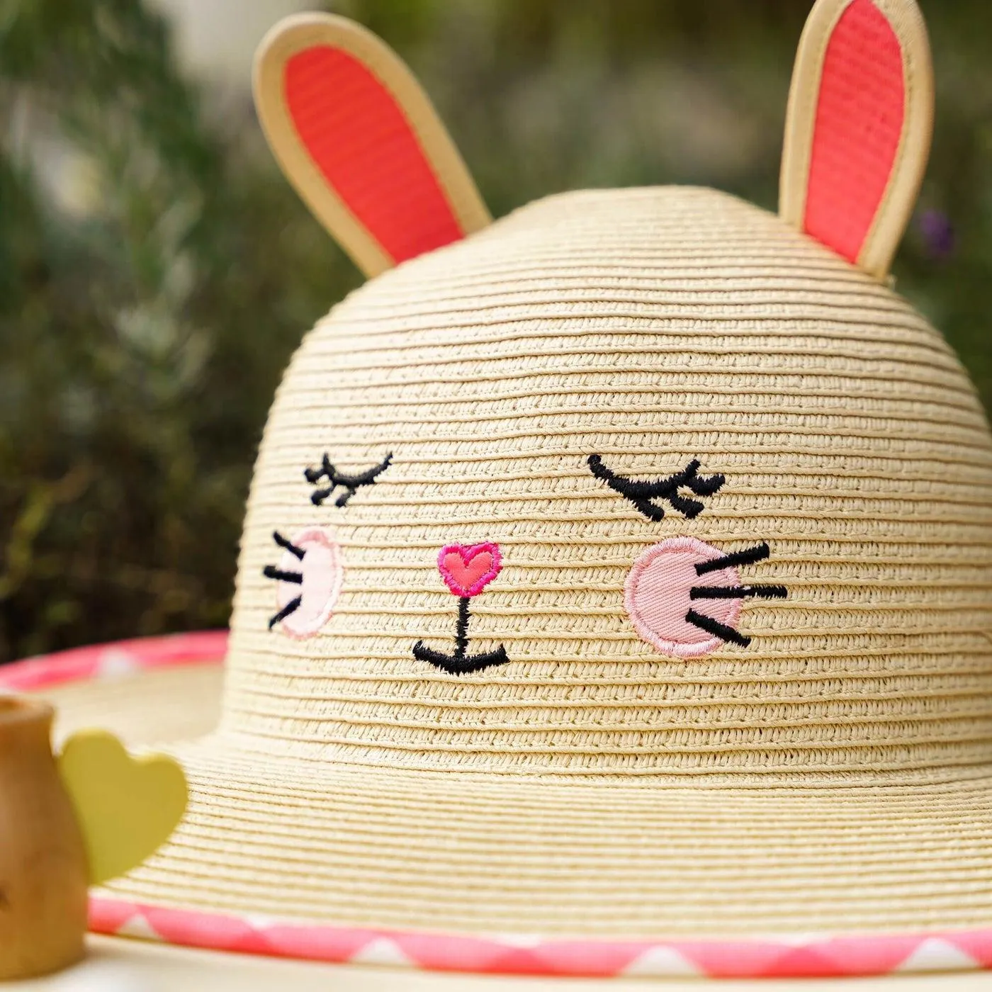 Flapjack Kids Lifeguard Straw Hat - Bunny