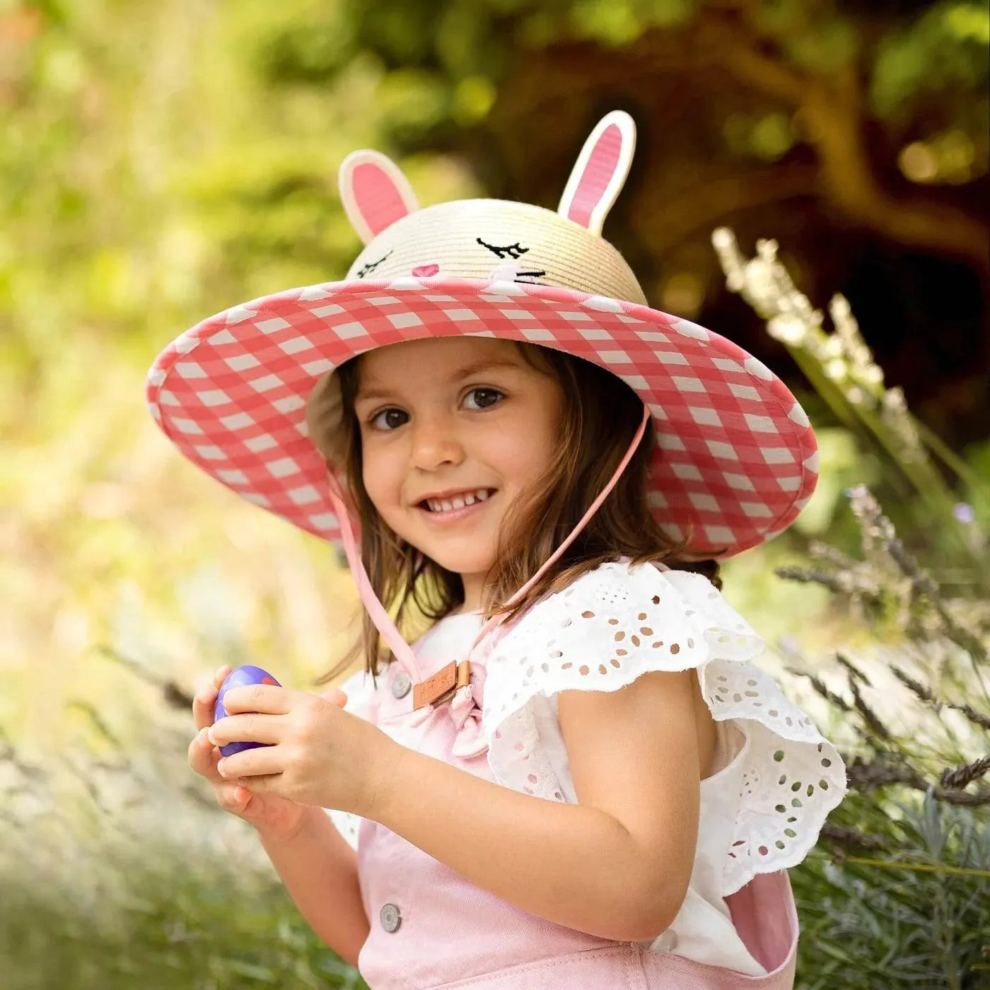 Flapjack Kids Lifeguard Straw Hat - Bunny