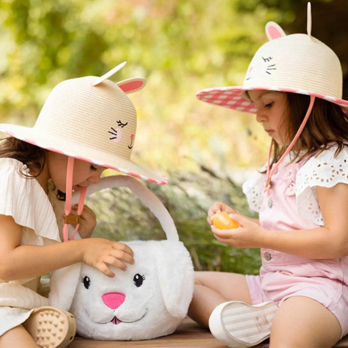 Flapjack Kids Lifeguard Straw Hat - Bunny