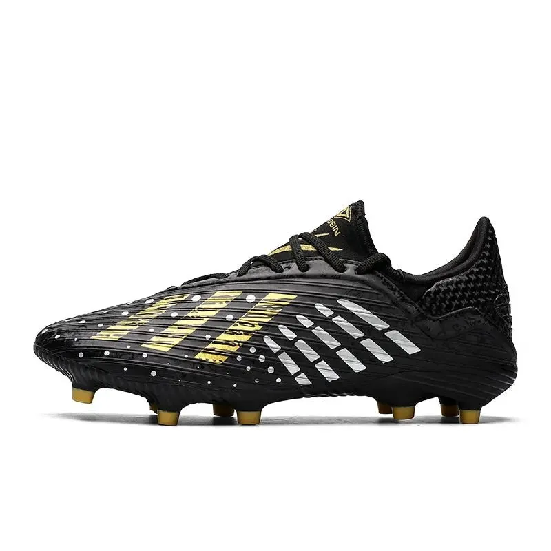 Football Shoes Size 6 - Black | High-Quality & Stylish | Men's Soccer Gear