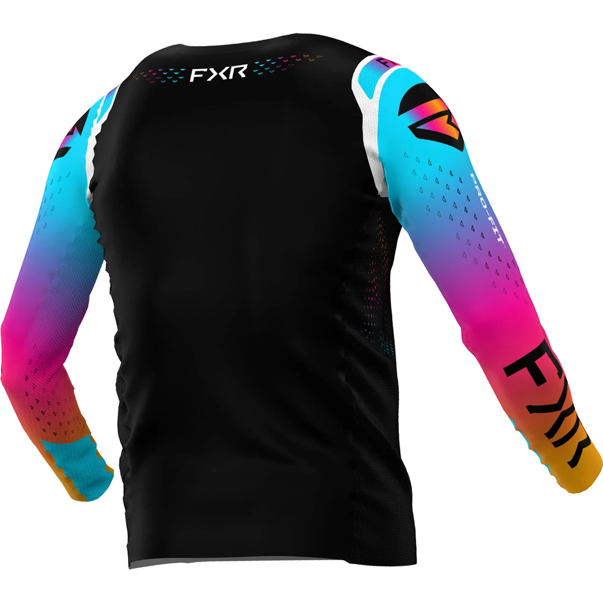 FXR  Chromatic Youth Helium MX Jersey Long Sleeve Lightweight Breathable Slim Fit