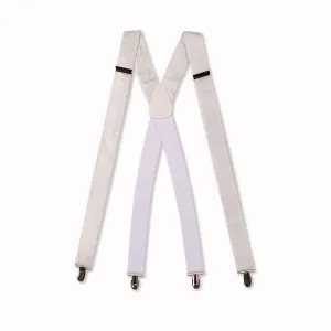 Glitter Adjustable Suspenders - Electrum