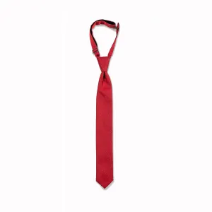 Glitter Long Tie - Cinnabar