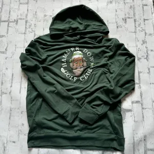 Hammer Down "Golf Club" Lightweight Hoodie - Pine Green