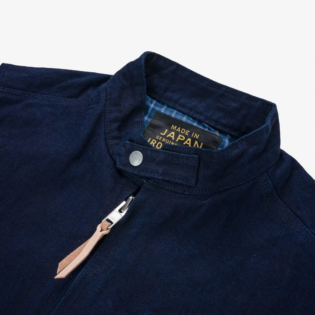 Iron Heart IHJ-135-IND 13oz Oxford Riders Jacket - Indigo