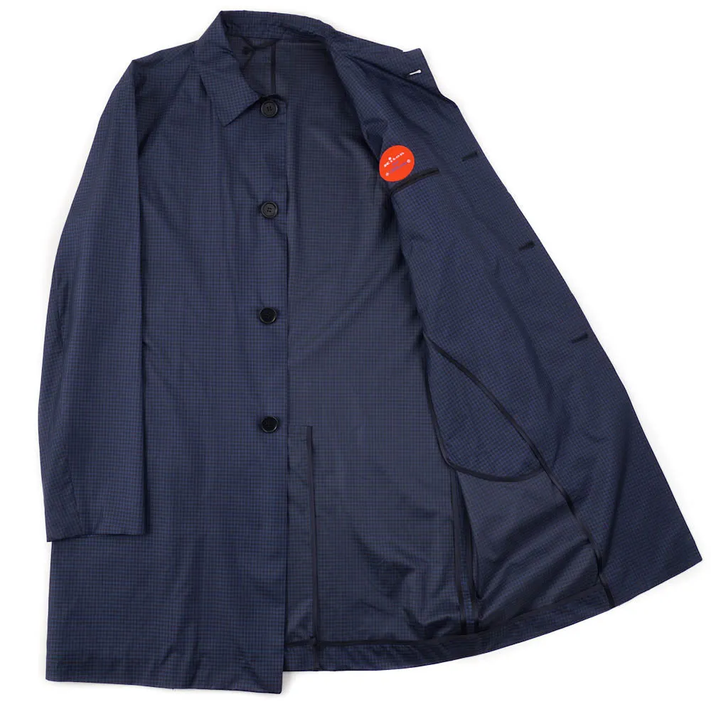 Kiton Lightweight Silk Mackintosh Coat