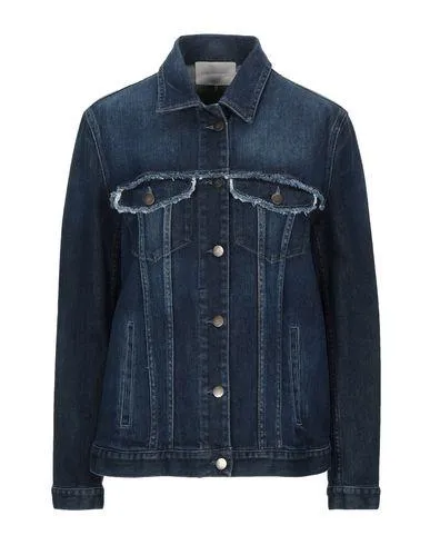 L' Autre Chose Women Denim outerwear Blue 6 UK