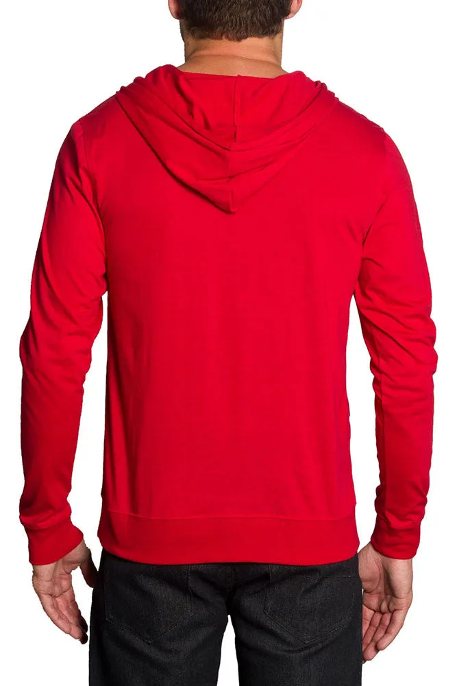 Lightweight Zip Down Hoodie