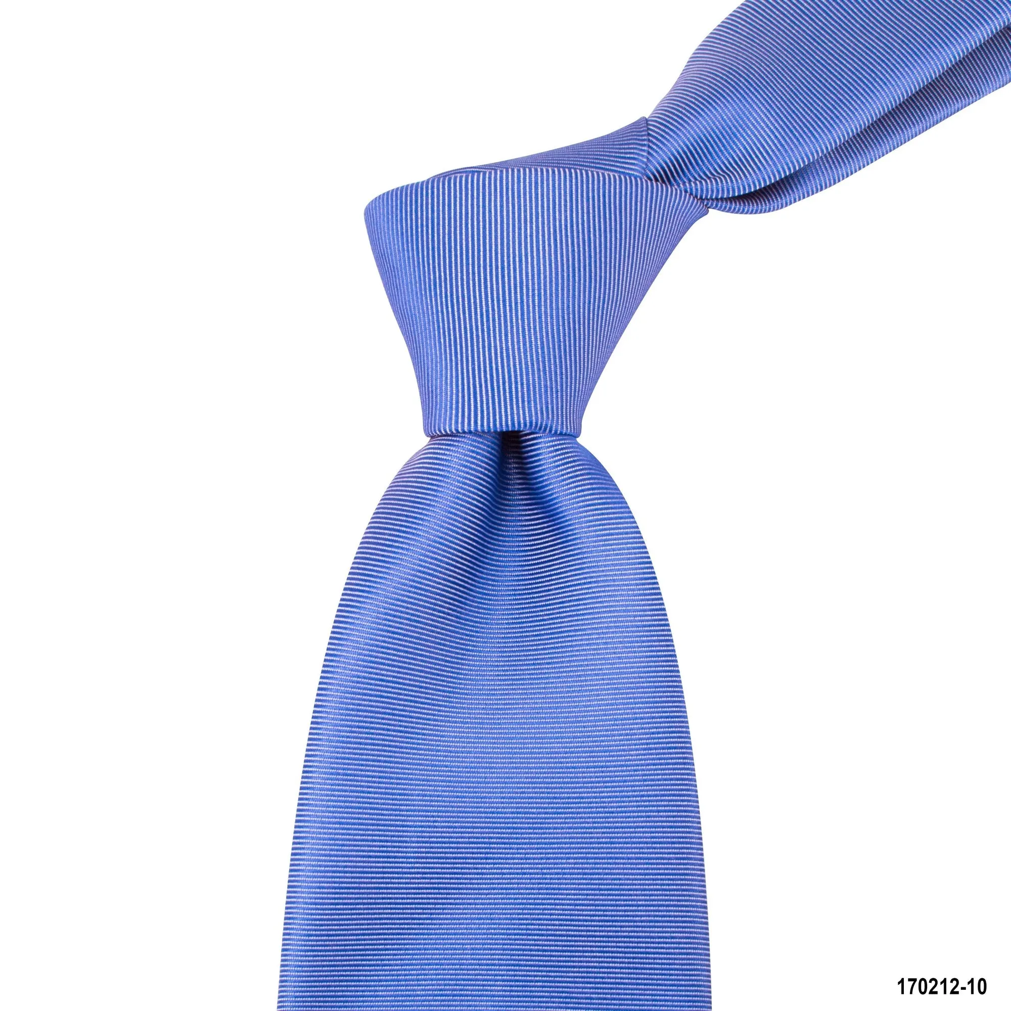 Marz 8cm Blue Marguerite Ribbed Tie (Online Exclusive)