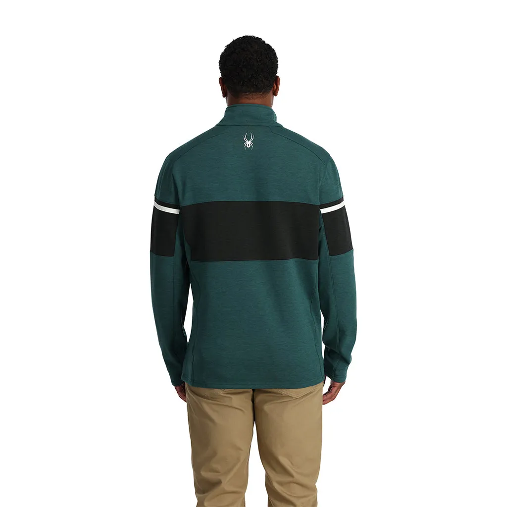 Mens Speed Fleece Half Zip - Cypress Green