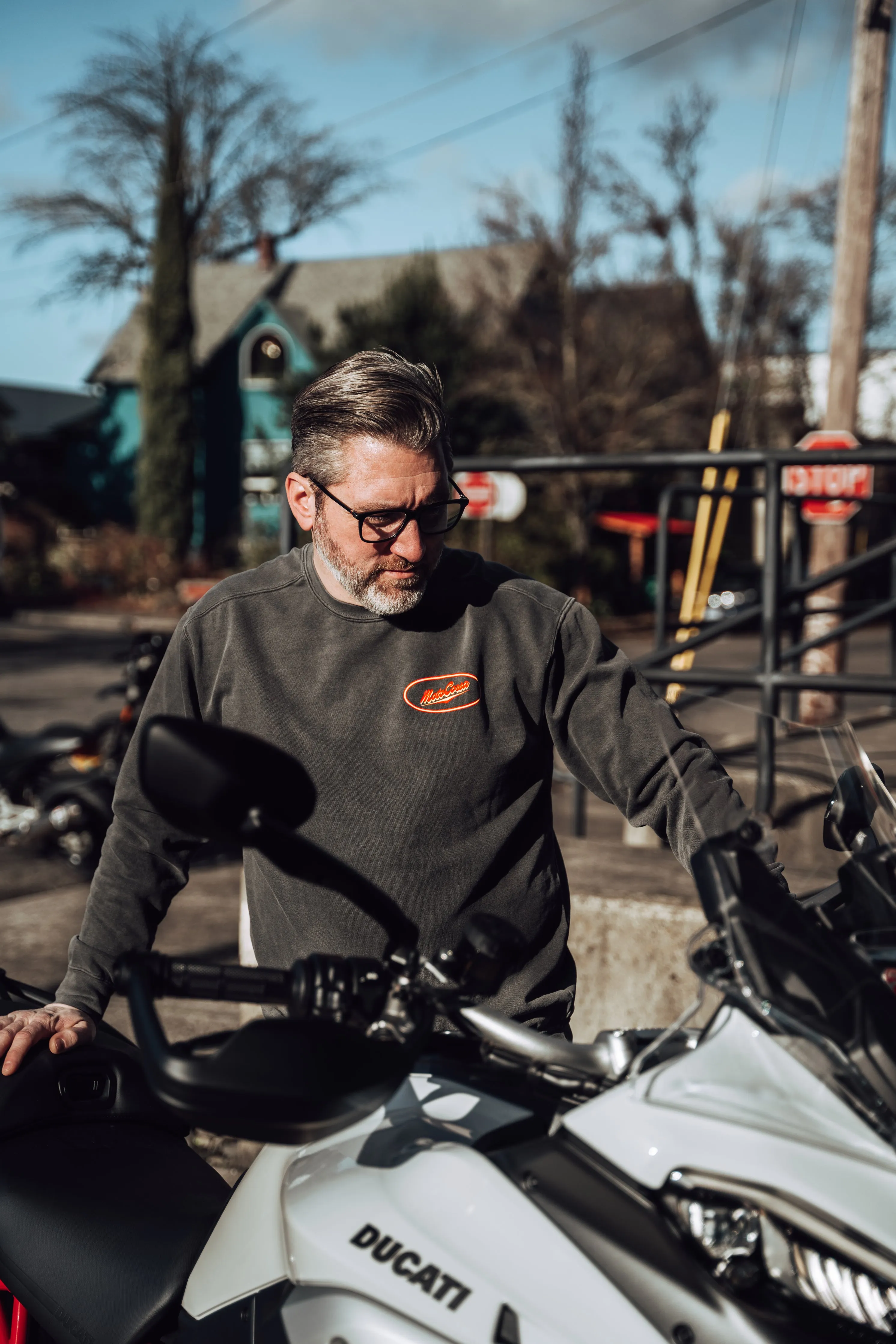 MotoCorsa "Speed Shop" Crewneck