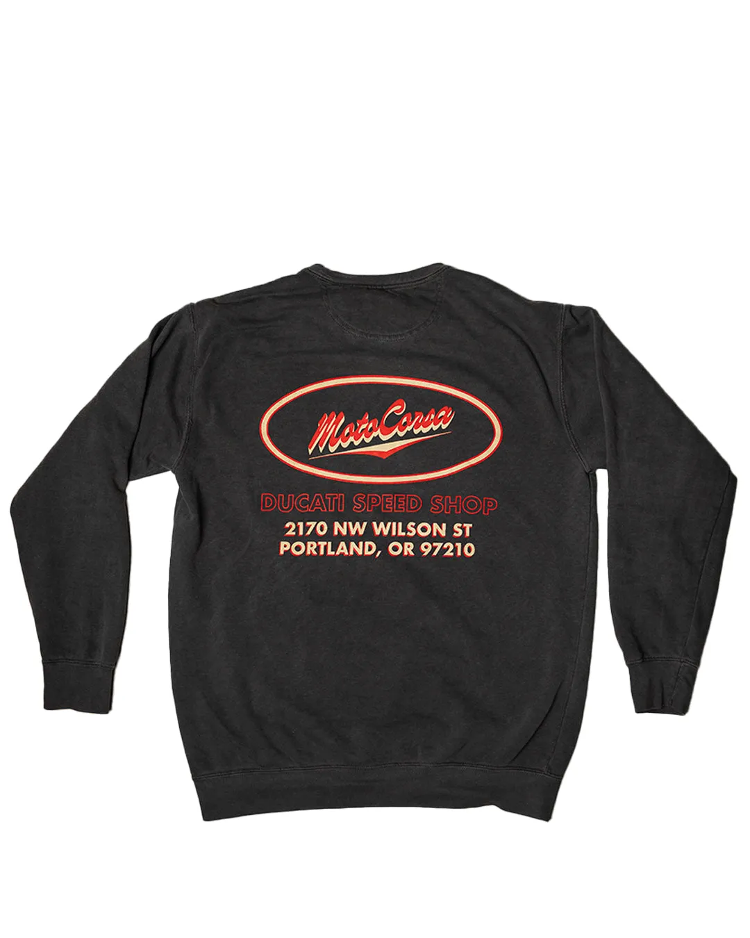 MotoCorsa "Speed Shop" Crewneck