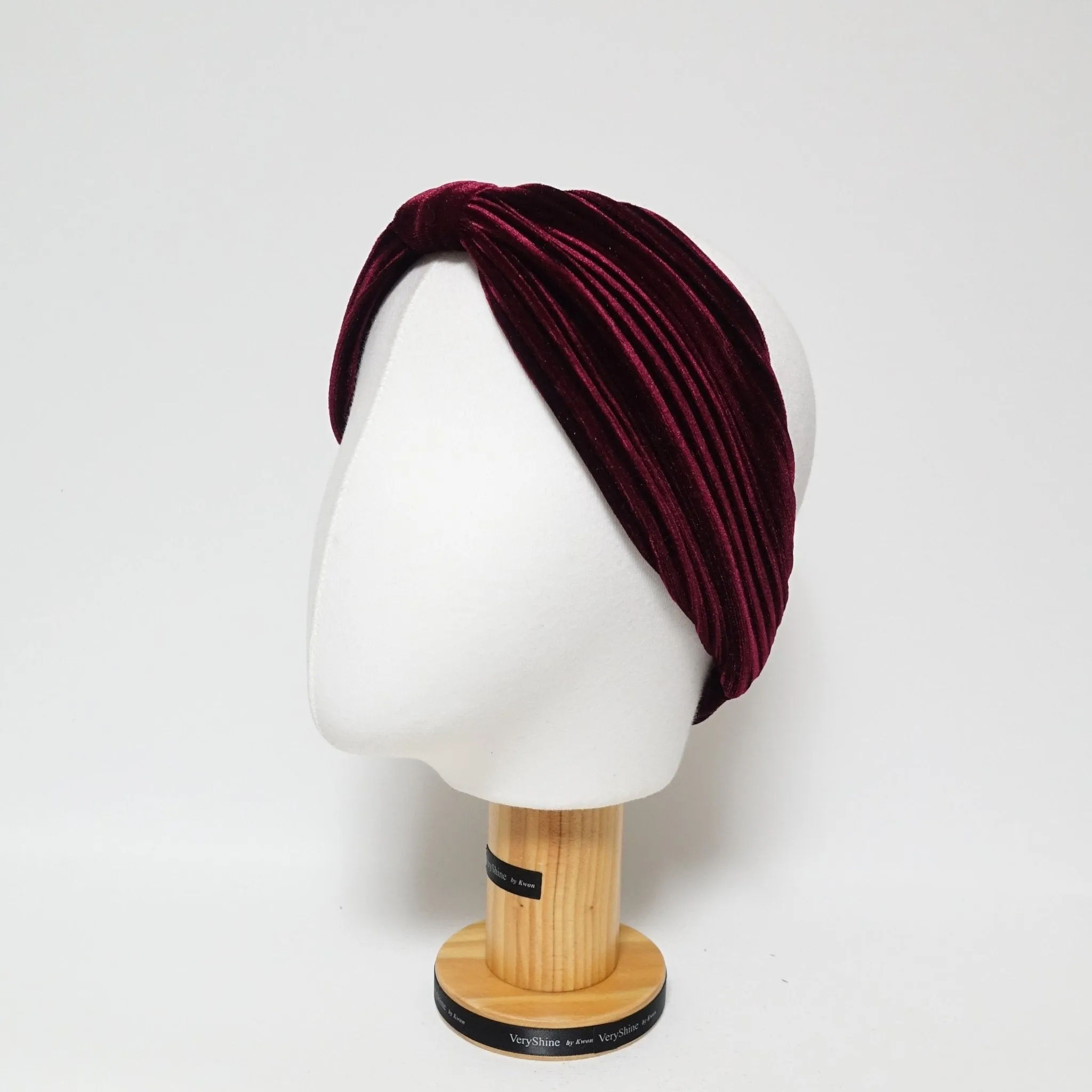 Pleated Velvet Hair Turban Fashion Headband Women Hair Accessories