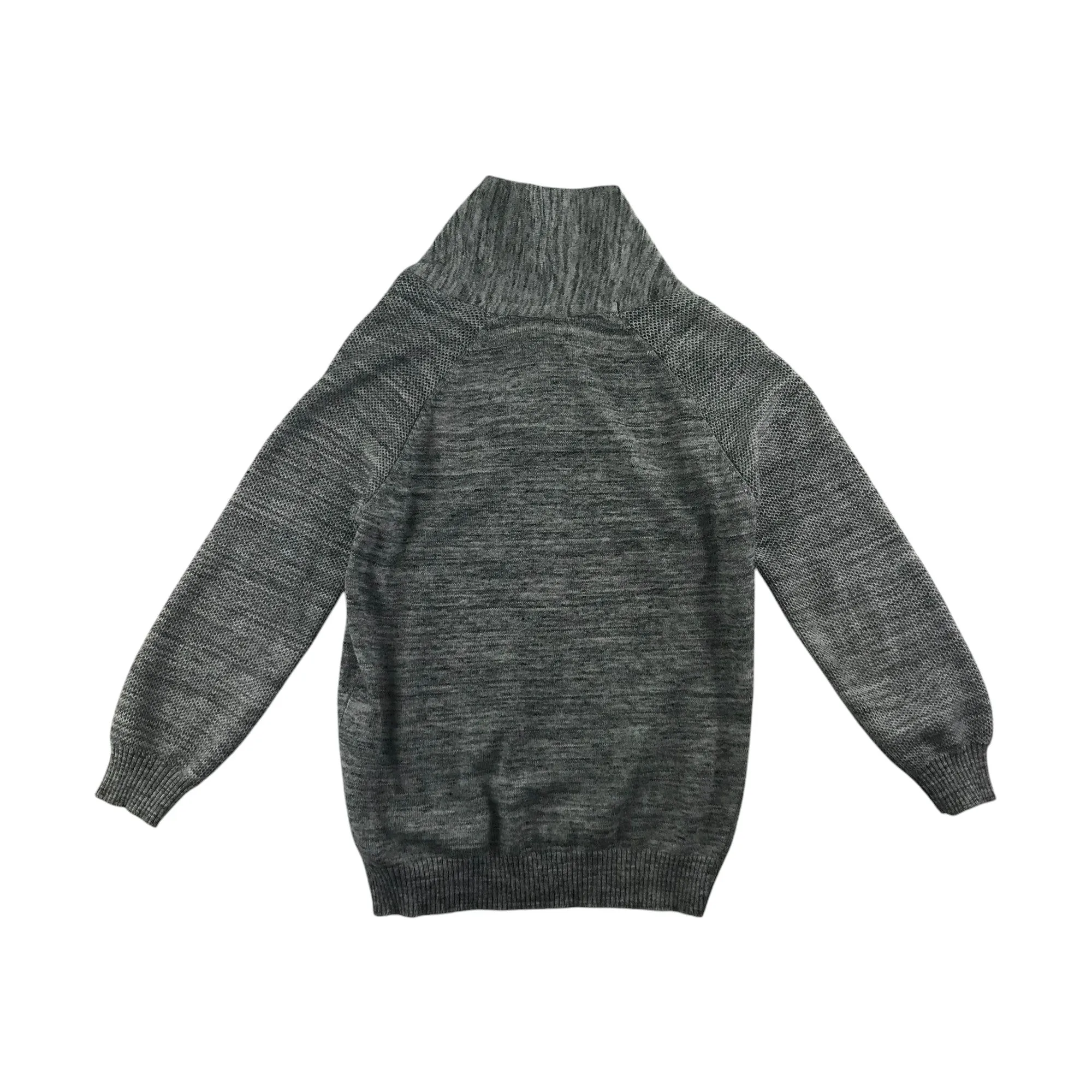 Primark jumper 6-7 years grey knitted pullover