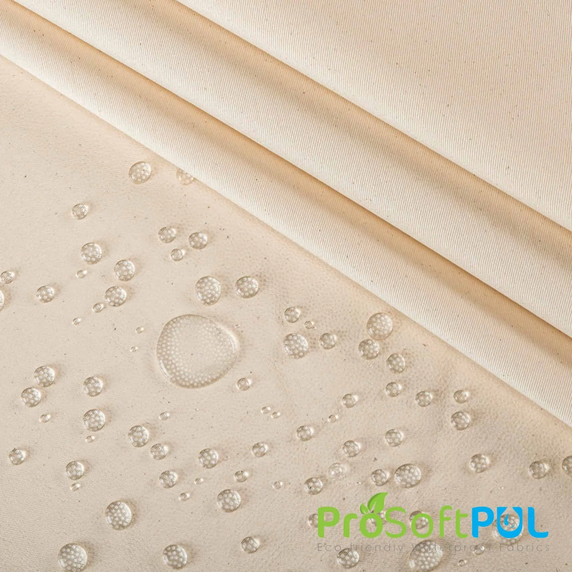 ProSoft® Organic Cotton Twill Waterproof ECO-PUL™ Fabric (W-272)