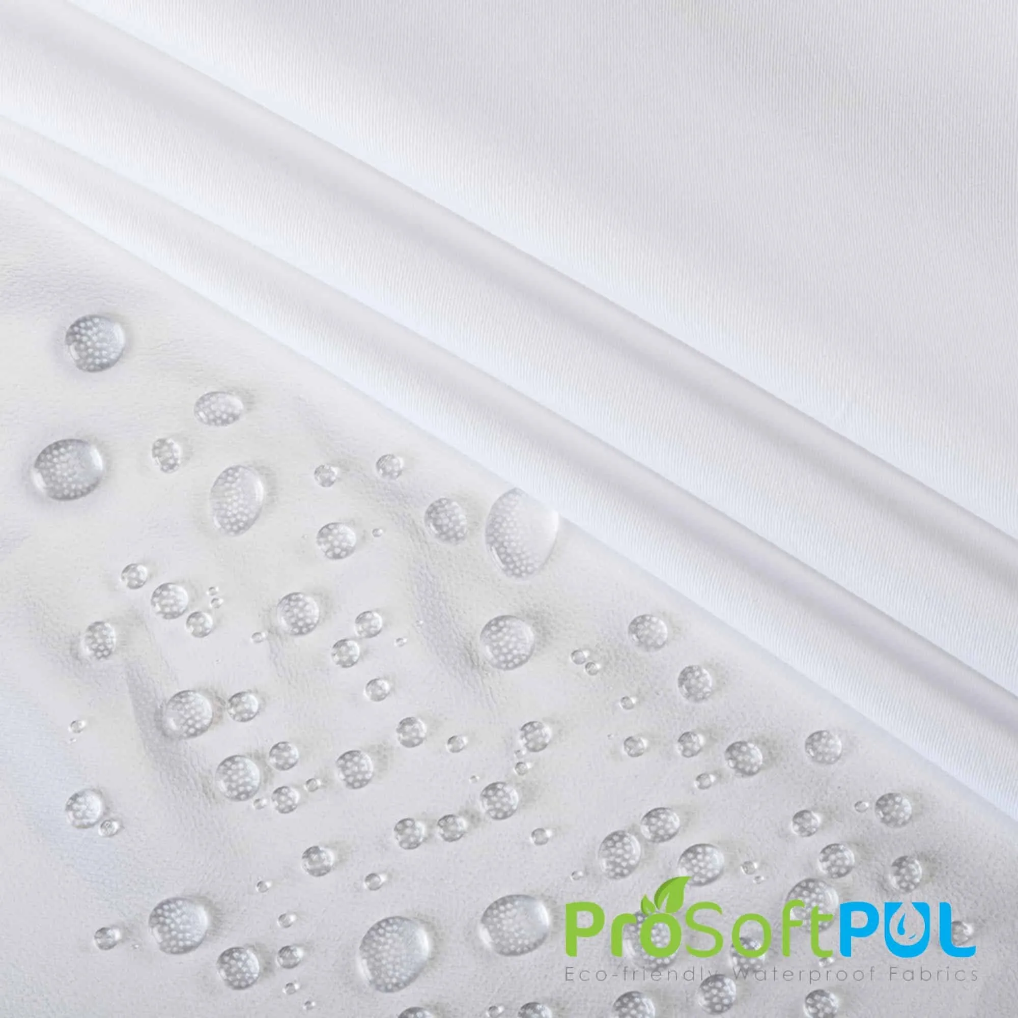 ProSoft® Organic Cotton Twill Waterproof ECO-PUL™ Silver Fabric (W-275)