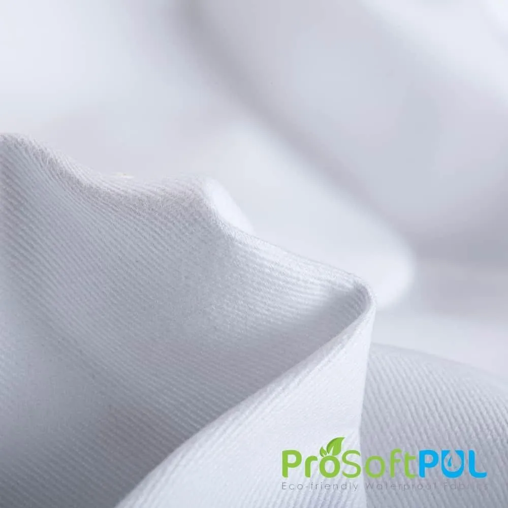 ProSoft® Organic Cotton Twill Waterproof ECO-PUL™ Silver Fabric (W-275)