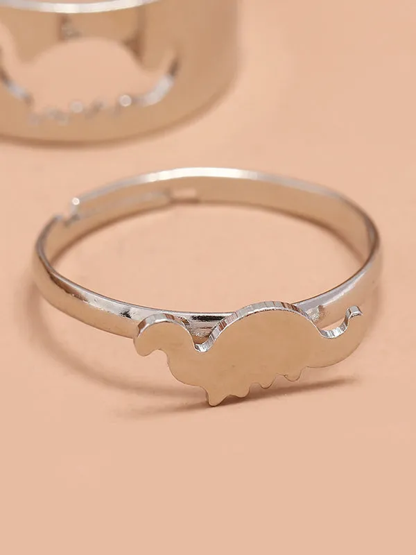 Punk Dinosaur Shape Rings Accessories