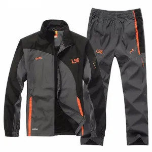 Tracksuit Men Clothing Jacket   Pants