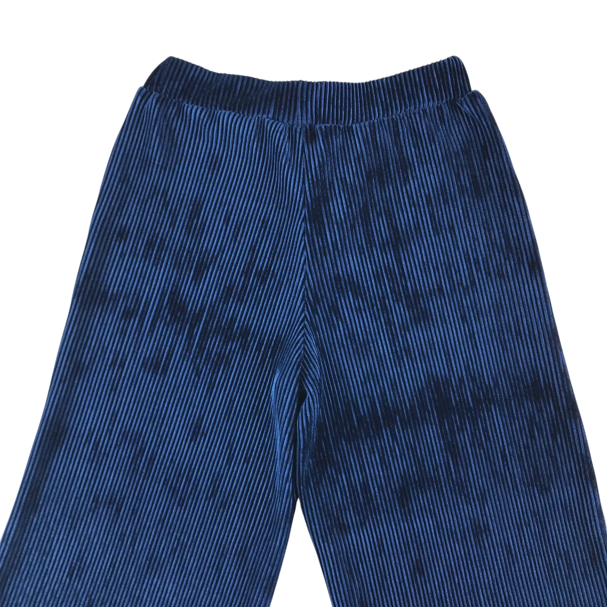 Tu Trouser 5-6 Years Navy Velvety Plain