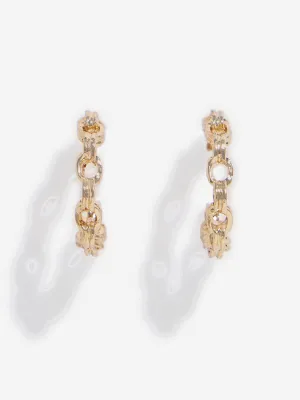 Westside Accessories Gold Small Hoop Earrings